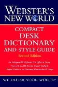Websters New World Compact Desk Dictionary & Style Guide