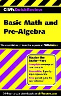 Cliffs Quick Review Basic Math & Pre Algebra 1st Edition