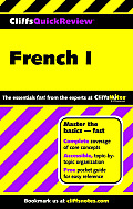 Cliffs Quick Review French I