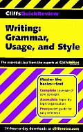 CliffsQuickReview Writing Grammar Usage & Style