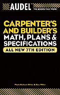 Audel Carpenters & Builders Math Plans & Specifications