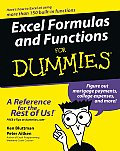 Excel Formulas & Functions For Dummies 1st Edition