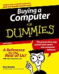 Buying A Computer For Dummies 2005 Edition