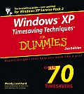 Windows XP Timesaving Techniques For 2nd Edition