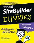 Yahoo SiteBuilder for Dummies