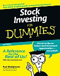 Stock Investing For Dummies 2nd Edition