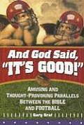 & God Said Its Good Amusing & Thought Provoking Parallels Between the Bible & Football