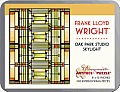 100 Piece Tin Puzzle Frank Lloyd Wright Skylight Oak Park