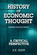 History of Economic Thought A Critical Prespectve