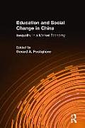 Education and Social Change in China: Inequality in a Market Economy: Inequality in a Market Economy