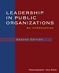Leadership in Public Organizations: An Introduction
