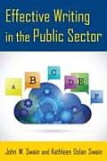 Effective Writing In The Public Sector