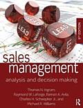Sales Management Analysis & Decision Making 9th Edition