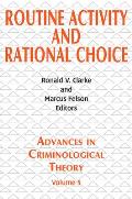 Routine Activity and Rational Choice: Volume 5
