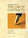 An Introduction to the Law of Contracts (West Legal Studies)