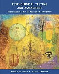 Psychological Testing and Assessment with Exercises Workbook