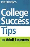 College Success Tips For Adult Learners