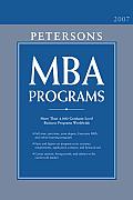 Petersons Mba Programs 2007