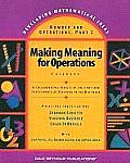 Making Meaning For Operations Casebook