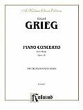 Piano Concerto in A Minor Opus 16 for Two Piano Four Hands