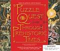 Puzzle Quest Through Prehistoric Times with Dice & Other & Gameboard
