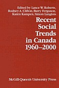 Recent Social Trends in Canada, 1960-2000, 12