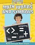 My Path to Math #3: Math Words and Symbols