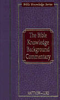 Bible Knowledge Background Commentary Ma