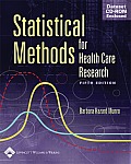 Statistical Methods for Health Care Research With CDROM