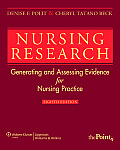 Nursing Research Generating & Assessing Evidence for Nursing Practice 8th edition