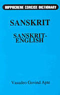 Sanskrit English Hippocrene Concise Dictionary