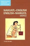Nahuatl English English Nahuatl Aztec Concise Dictionary