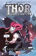 Thor God of Thunder Volume 4 The Last Days of Midgard Marvel Now