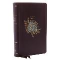 KJV, Deluxe Reference Bible, Personal Size Giant Print, Imitation Leather, Burgundy, Red Letter Edition