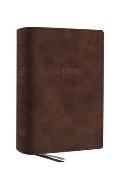 The Net, Abide Bible, Leathersoft, Brown, Comfort Print: Holy Bible