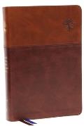 Nkjv, Matthew Henry Daily Devotional Bible, Leathersoft, Brown, Red Letter, Thumb Indexed, Comfort Print: 366 Daily Devotions by Matthew Henry