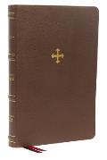 Nrsv Catholic Bible Thinline Edition Genuine Leather Brown Comfort Print Holy Bible