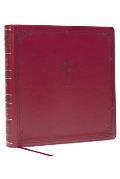 Nabre XL, Catholic Edition, Leathersoft, Burgundy, Comfort Print: Holy Bible