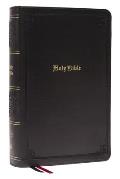 KJV Personal Size Large Print Single Column Reference Bible Leathersoft Black Red Letter Comfort Print Holy Bible King James Version