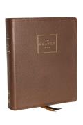 The Prayer Bible: Pray God's Word Cover to Cover (Nkjv, Brown Genuine Leather, Red Letter, Comfort Print)