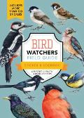 Bird Watchers' Field Guide Sticker & Logbook: Identify 75 North American Birds