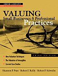 Valuing Small Businesses & Professional Practices