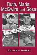 Ruth Maris Mcgwire & Sosa Baseballs