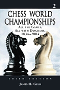 Chess World Championships All The Games