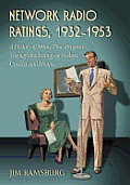 Network Radio Ratings, 1932-1953: A History of Prime Time Programs Through the Ratings of Nielsen, Crossley and Hooper