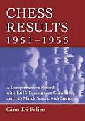 Chess Results, 1951-1955: A Comprehensive Record with 1,620 Tournament Crosstables and 144 Match Scores, with Sources