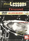First Lessons Drumset with CD Audio & DVD