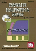Mel Bays Favorite Harmonica Songs with CD Audio