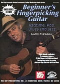 Beginners Fingerpicking Guitar Ragtime Pop Blues & Jazz With 3cds