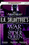 RA Salvatores War of the Spider Queen Volume II Extinction Annihilation Resurrection Frealms